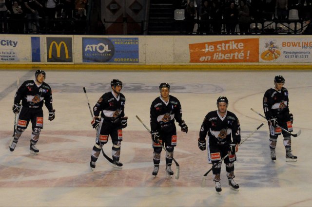Photo hockey match Bordeaux - Amnéville le 12/01/2013