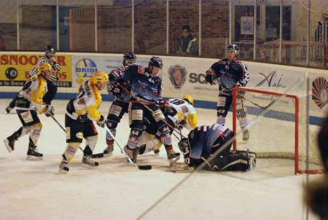 Photo hockey match Angers  - Strasbourg  le 15/11/2008