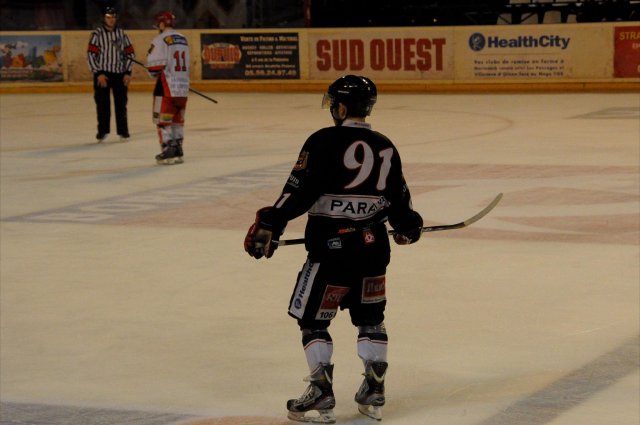 Photo hockey match Bordeaux - Amnéville le 12/01/2013
