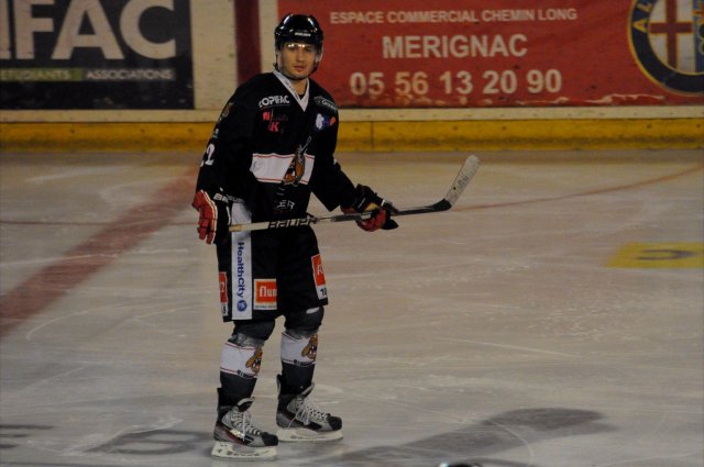 Photo hockey match Bordeaux - Amnéville le 12/01/2013