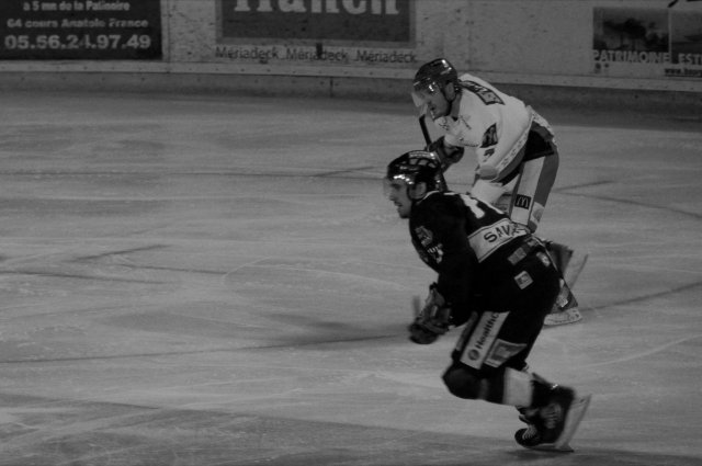 Photo hockey match Bordeaux - Amnéville le 12/01/2013