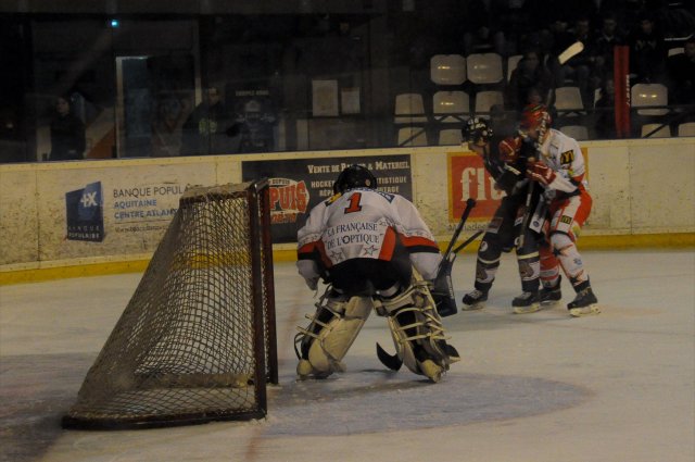 Photo hockey match Bordeaux - Amnéville le 12/01/2013