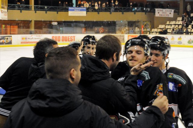 Photo hockey match Bordeaux - Amnéville le 12/01/2013