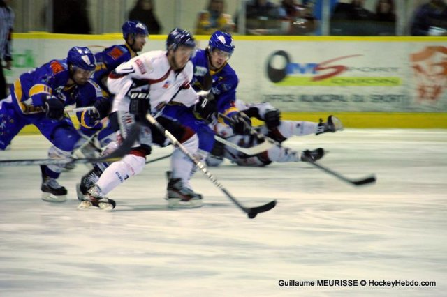 Photo hockey match Dijon  - Angers  le 12/01/2013