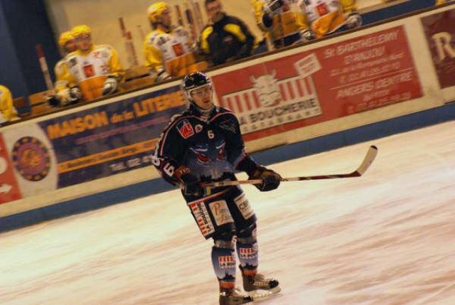 Photo hockey match Angers  - Strasbourg  le 15/11/2008
