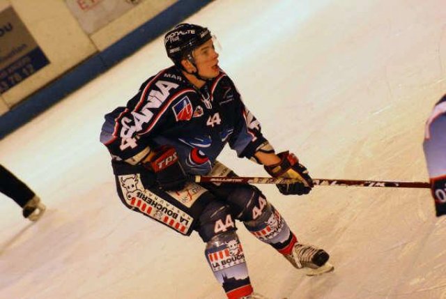 Photo hockey match Angers  - Strasbourg  le 15/11/2008