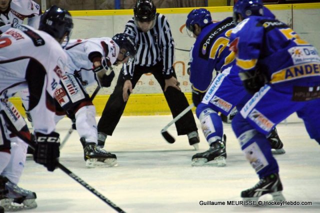 Photo hockey match Dijon  - Angers  le 12/01/2013