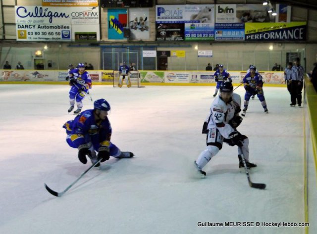 Photo hockey match Dijon  - Angers  le 12/01/2013