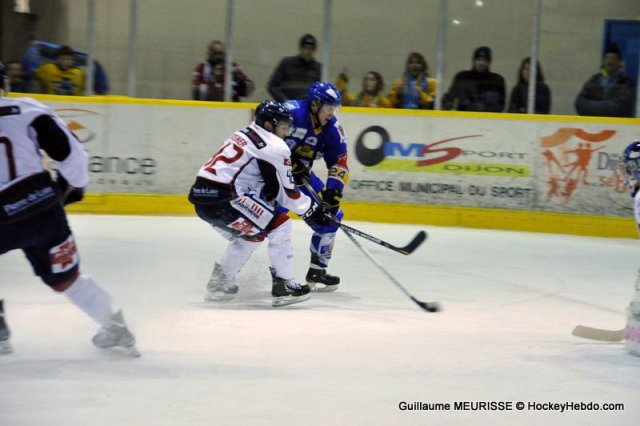 Photo hockey match Dijon  - Angers  le 12/01/2013