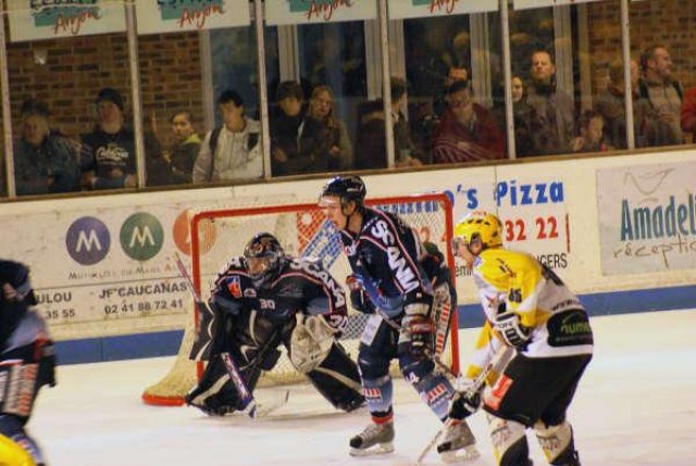 Photo hockey match Angers  - Strasbourg  le 15/11/2008