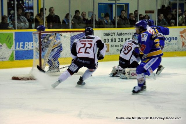 Photo hockey match Dijon  - Angers  le 12/01/2013