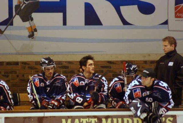 Photo hockey match Angers  - Strasbourg  le 15/11/2008