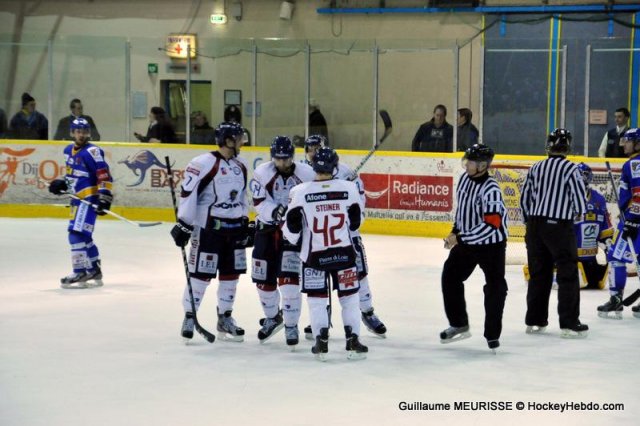Photo hockey match Dijon  - Angers  le 12/01/2013
