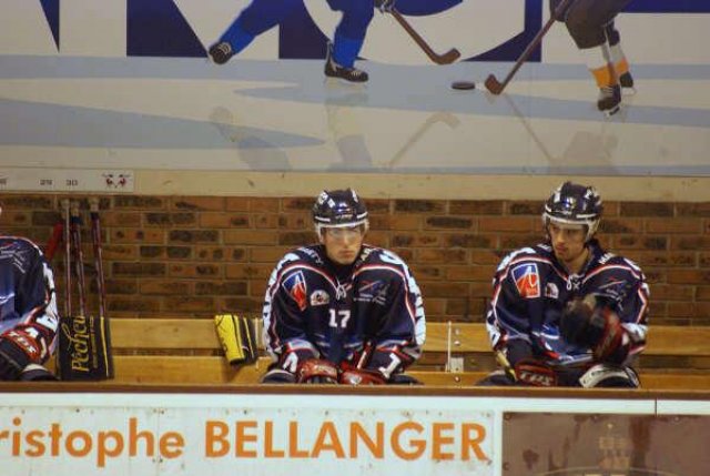 Photo hockey match Angers  - Strasbourg  le 15/11/2008
