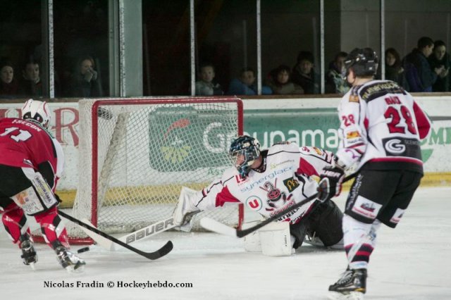 Photo hockey match Briançon  - Mulhouse le 12/01/2013