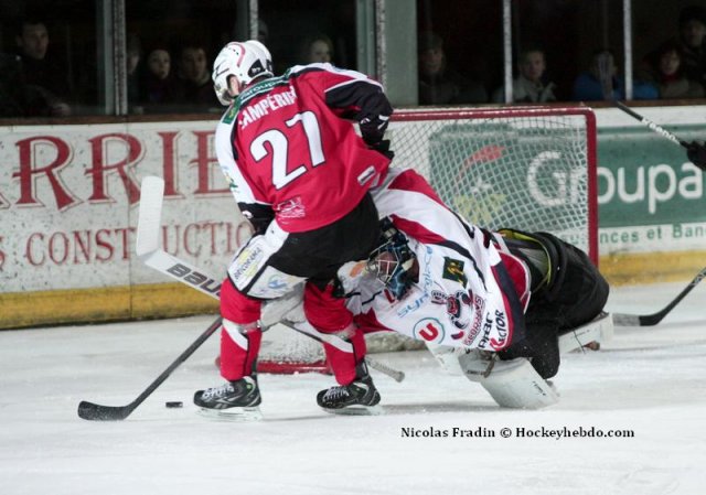 Photo hockey match Briançon  - Mulhouse le 12/01/2013