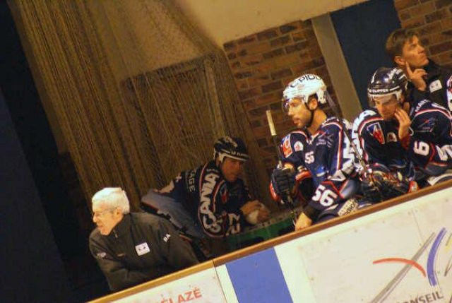 Photo hockey match Angers  - Strasbourg  le 15/11/2008
