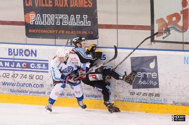 Photo hockey match Tours  - Courchevel-Méribel-Pralognan le 12/01/2013