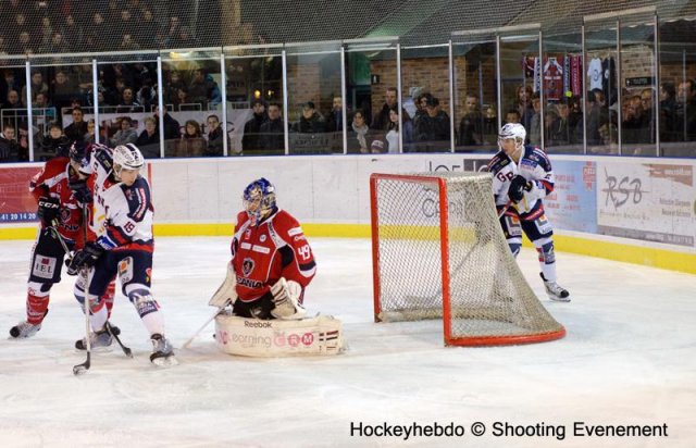 Photo hockey match Angers  - Grenoble  le 15/01/2013