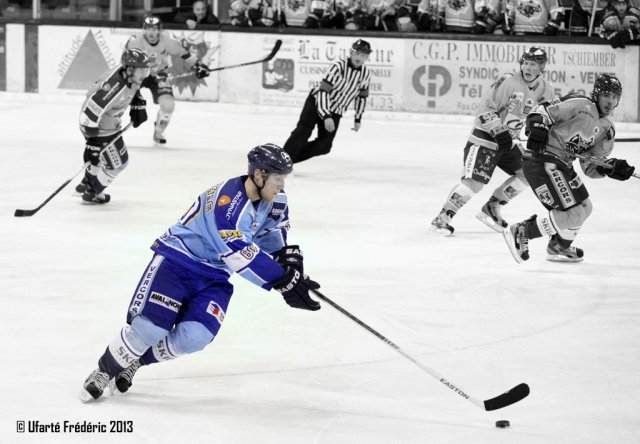 Photo hockey match Villard-de-Lans - Dijon  le 15/01/2013