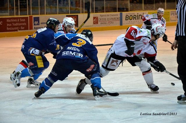 Photo hockey match Chamonix  - Briançon  le 18/01/2013