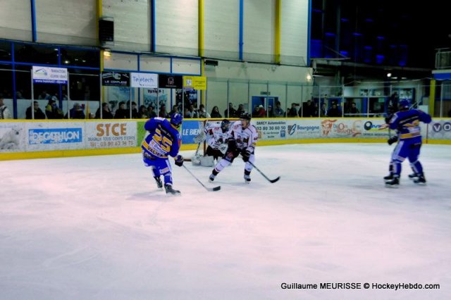 Photo hockey match Dijon  - Mulhouse le 18/01/2013