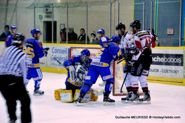 Photo hockey match Dijon  - Mulhouse le 18/01/2013