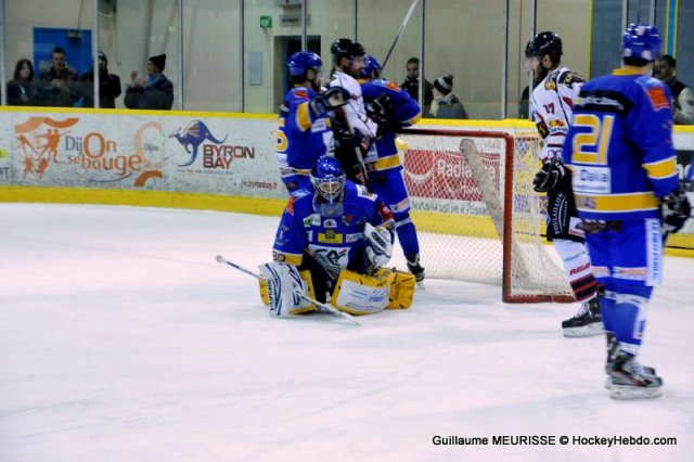 Photo hockey match Dijon  - Mulhouse le 18/01/2013