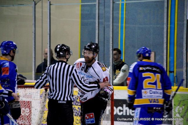 Photo hockey match Dijon  - Mulhouse le 18/01/2013