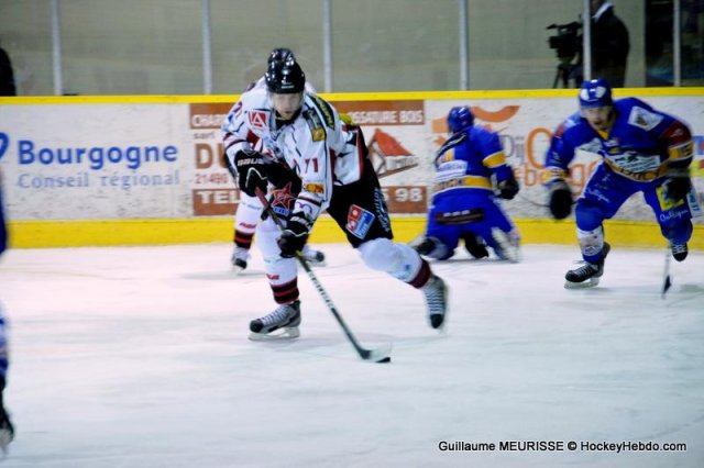 Photo hockey match Dijon  - Mulhouse le 18/01/2013
