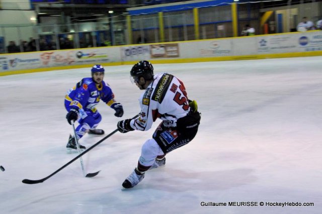 Photo hockey match Dijon  - Mulhouse le 18/01/2013