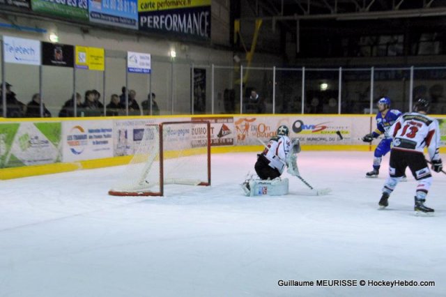 Photo hockey match Dijon  - Mulhouse le 18/01/2013