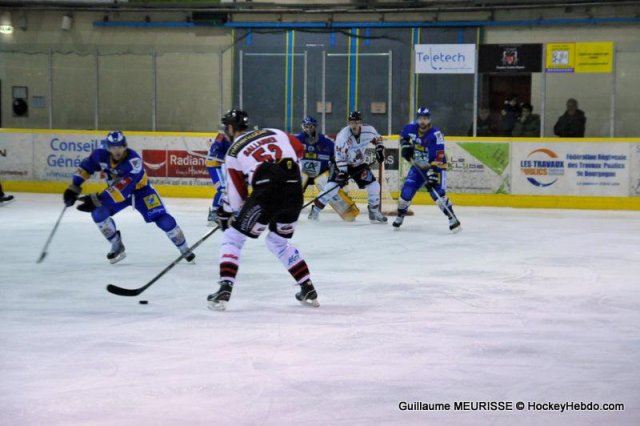 Photo hockey match Dijon  - Mulhouse le 18/01/2013