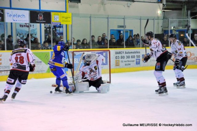 Photo hockey match Dijon  - Mulhouse le 18/01/2013