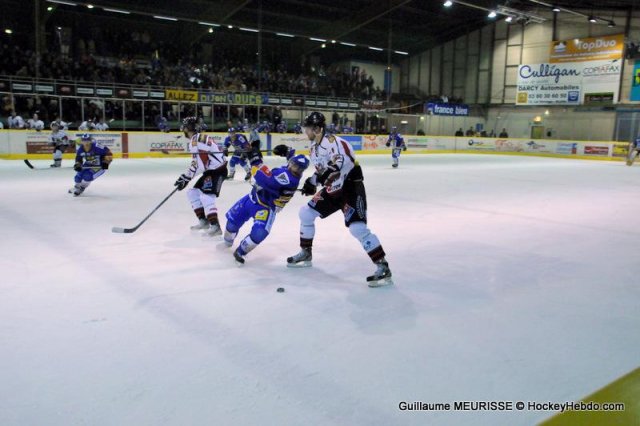 Photo hockey match Dijon  - Mulhouse le 18/01/2013