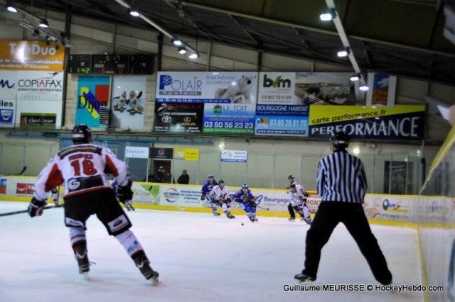 Photo hockey match Dijon  - Mulhouse le 18/01/2013