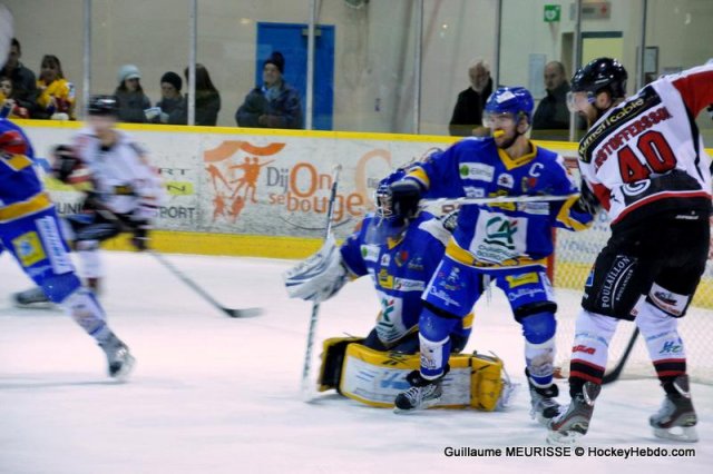 Photo hockey match Dijon  - Mulhouse le 18/01/2013