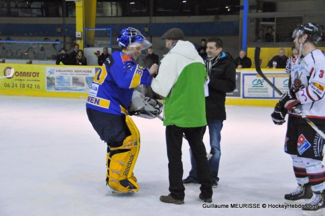 Photo hockey match Dijon  - Mulhouse le 18/01/2013