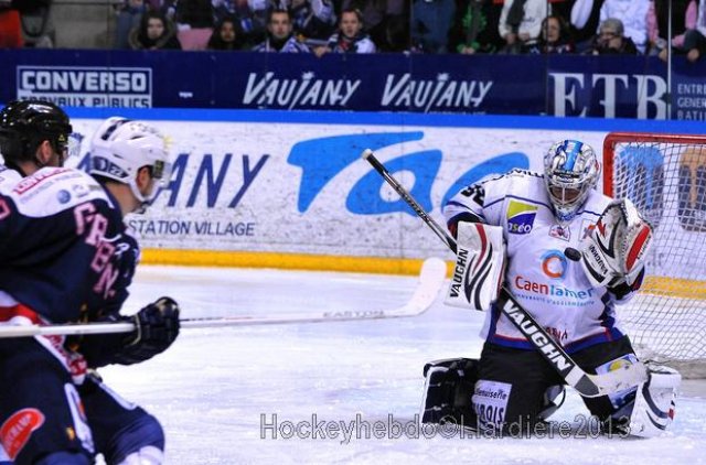 Photo hockey match Grenoble  - Caen  le 18/01/2013
