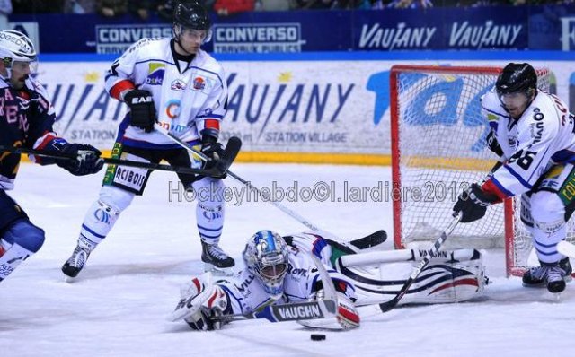 Photo hockey match Grenoble  - Caen  le 18/01/2013