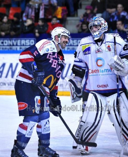 Photo hockey match Grenoble  - Caen  le 18/01/2013