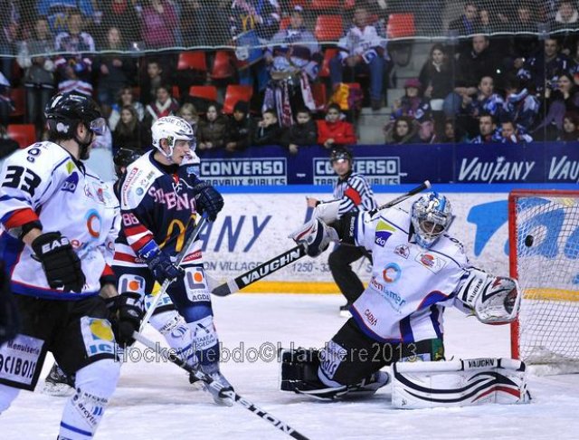 Photo hockey match Grenoble  - Caen  le 18/01/2013