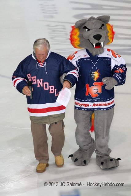 Photo hockey match Grenoble  - Caen  le 18/01/2013