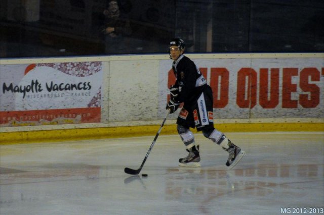Photo hockey match Bordeaux - Lyon le 19/01/2013