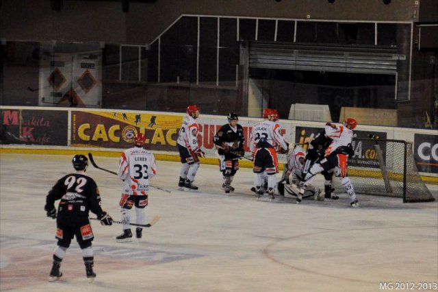 Photo hockey match Bordeaux - Lyon le 19/01/2013