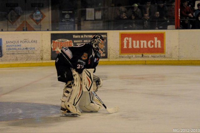 Photo hockey match Bordeaux - Lyon le 19/01/2013