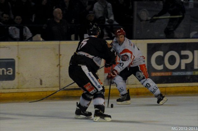 Photo hockey match Bordeaux - Lyon le 19/01/2013