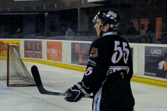 Photo hockey match Bordeaux - Lyon le 19/01/2013