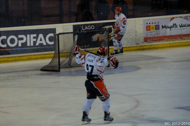 Photo hockey match Bordeaux - Lyon le 19/01/2013
