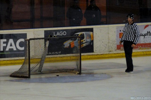 Photo hockey match Bordeaux - Lyon le 19/01/2013